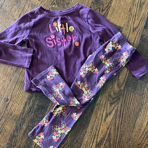 Size 4 girl’s little sister outfit